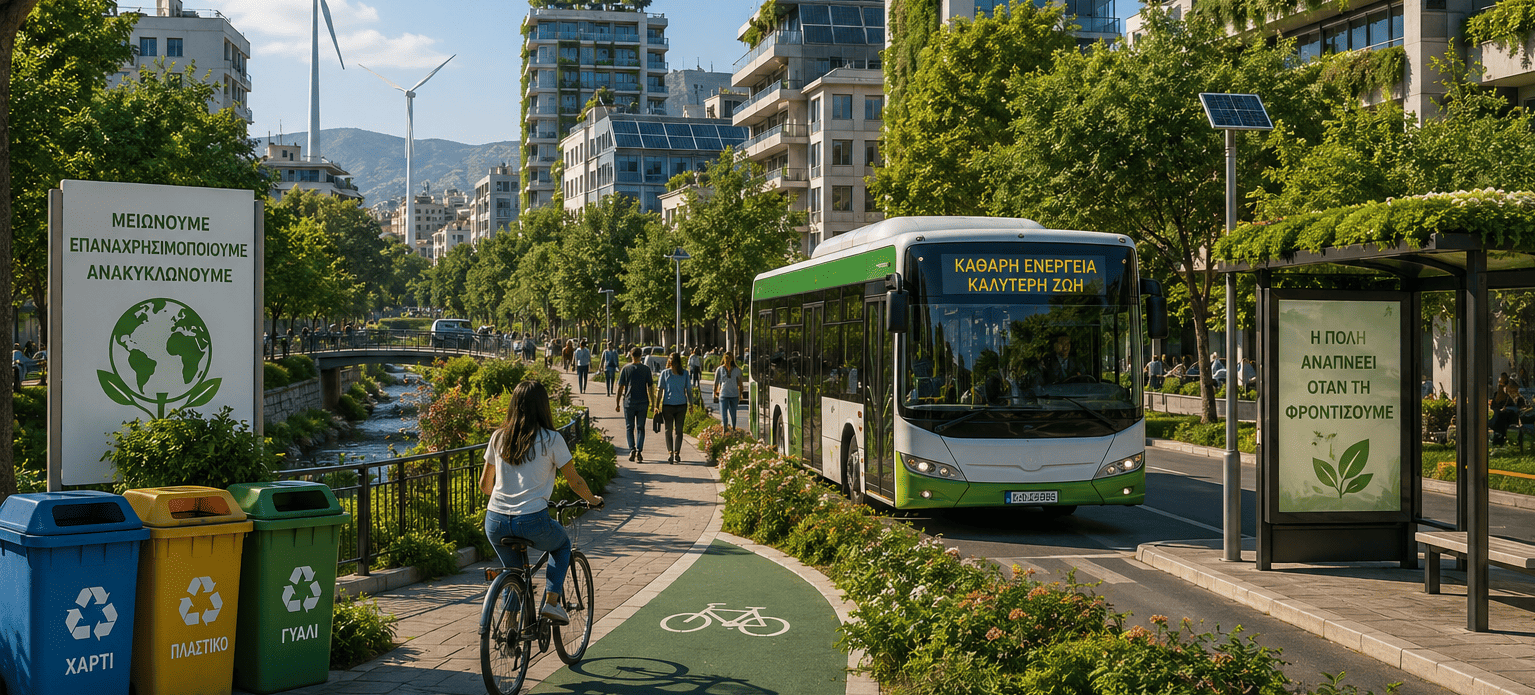 ΚΛΙΜΑΤΙΚΗ ΑΛΛΑΓΗ ΚΑΙ ΒΙΩΣΙΜΕΣ ΠΟΛΕΙΣ